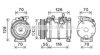 AVA QUALITY COOLING JEK068 Compressor, air conditioning